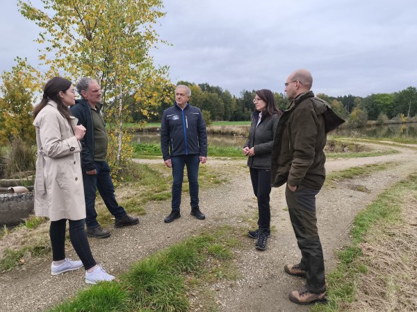 Young Fishermen im Austausch mit der Staatssekretärin des BMLEH Martina Englhardt-Kopf