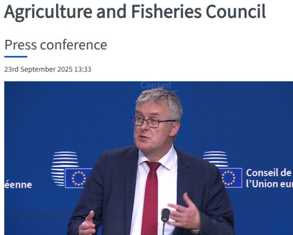 Anhörung zu „Wasserresilienzstrategie“ und „Kormorane“ im European Agriculture and Fisheries Council 
